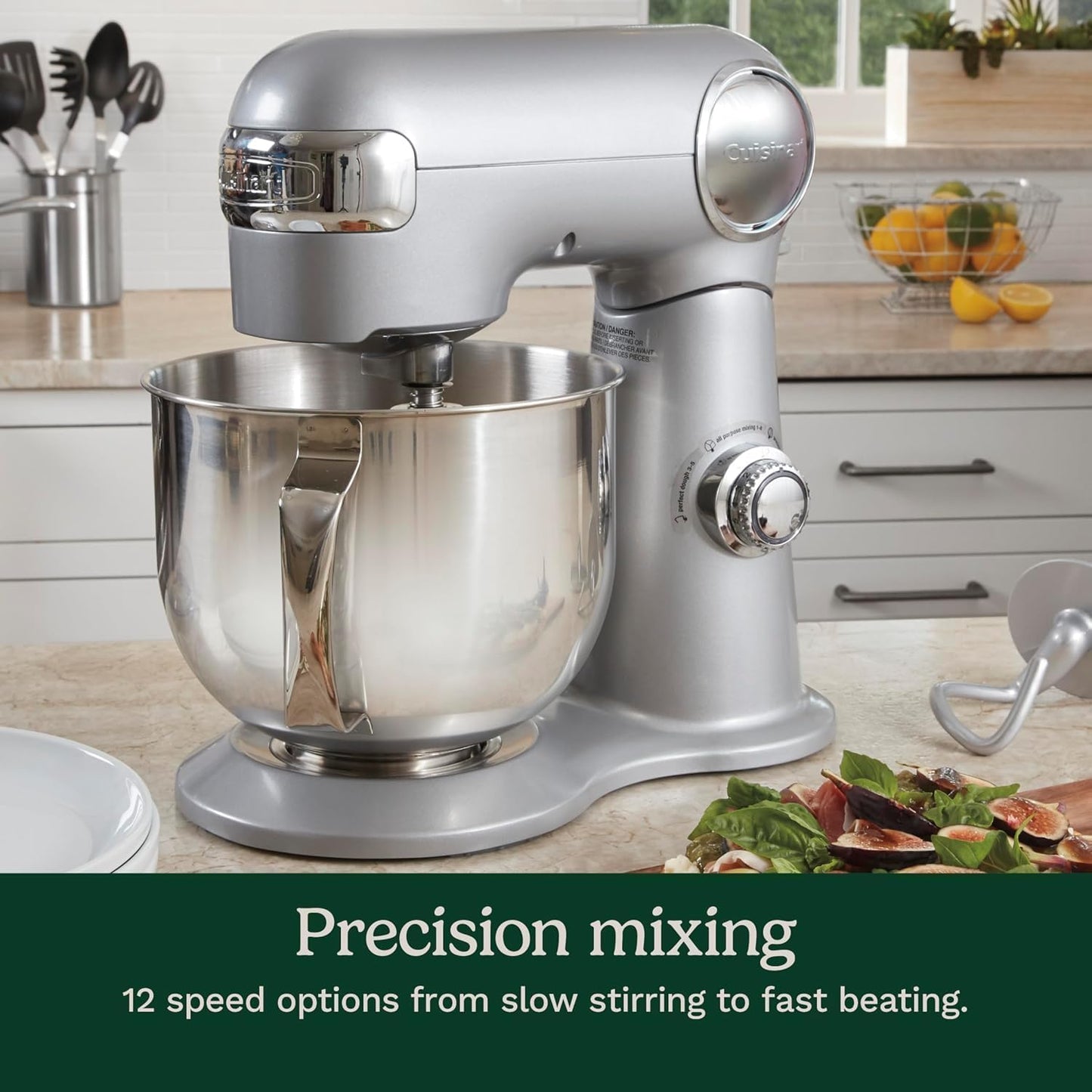 Cuisinart Precision Master™ 5.5Qt (5.2L) Stand Mixer - Silver