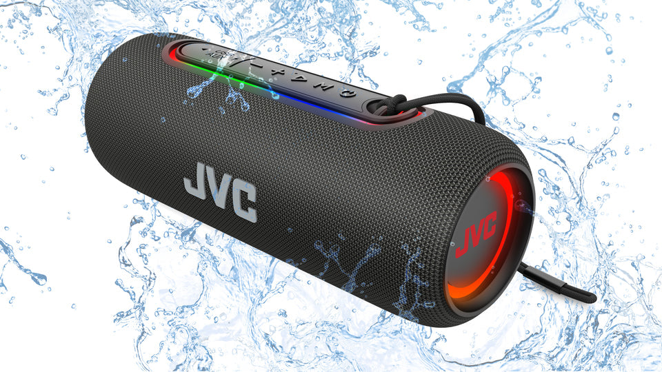 JVC 10W Wireless Bluetooth IPX5 Speaker - Black