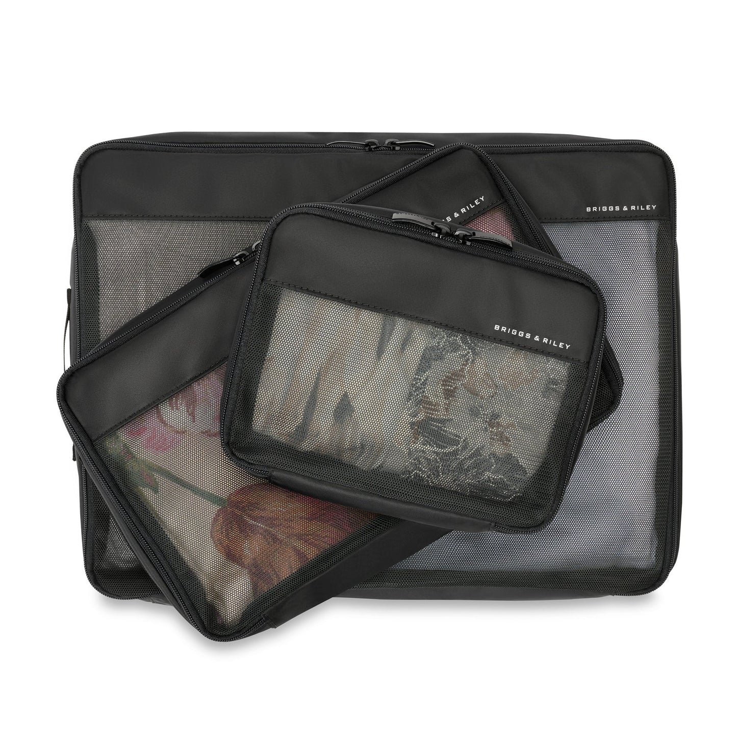 Briggs & Riley Travel Essentials Check in Packing Cube Set - Black