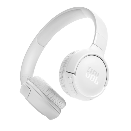 JBL Tune 520BT Wireless On-Ear Headphones - White