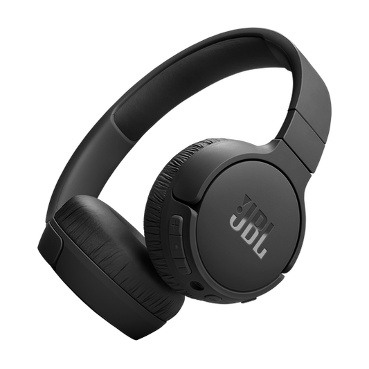 JBL Tune 670NC Adaptive Noise Canceling with Smart Ambient Wireless On-Ear Headphones - Black