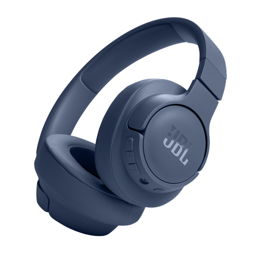 JBL Tune 720BT Wireless Over-ear Headphones with JBL Pure Bass Sound - Blue