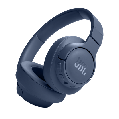 JBL Tune 720BT Wireless Over-ear Headphones with JBL Pure Bass Sound - Blue