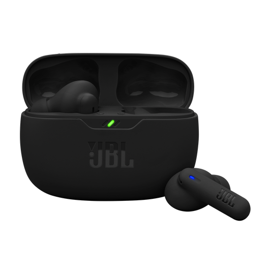 JBL Vibe Beam True Wireless JBL Deep Bass Sound Earbuds - Black