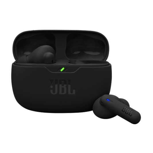 JBL Vibe Beam True Wireless JBL Deep Bass Sound Earbuds - Black
