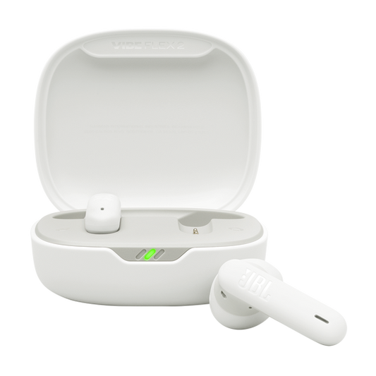 JBL Flex 2 True Wireless Noise Canceling Earbuds - White