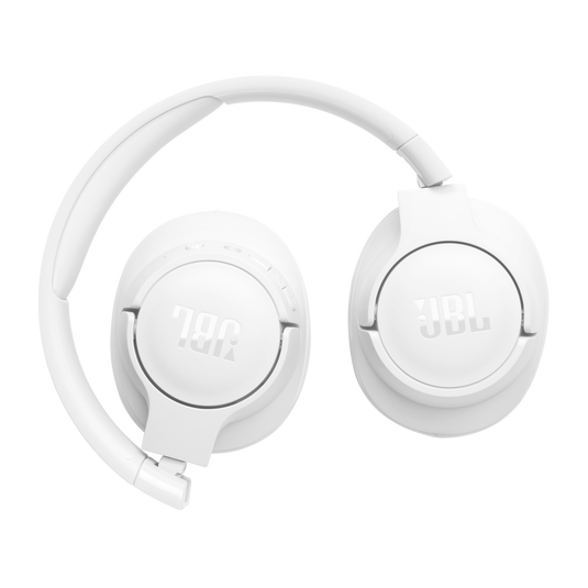 JBL Tune 720BT Wireless Over-ear Headphones with JBL Pure Bass Sound - White