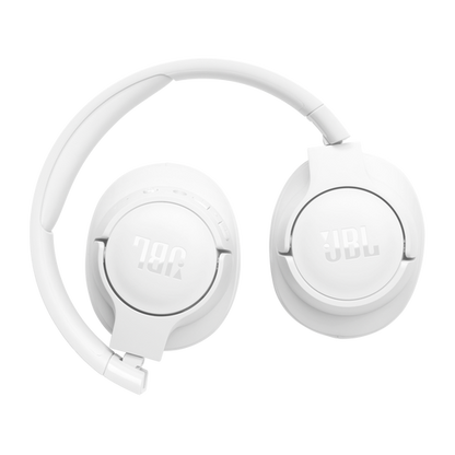 JBL Tune 720BT Wireless Over-ear Headphones with JBL Pure Bass Sound - White