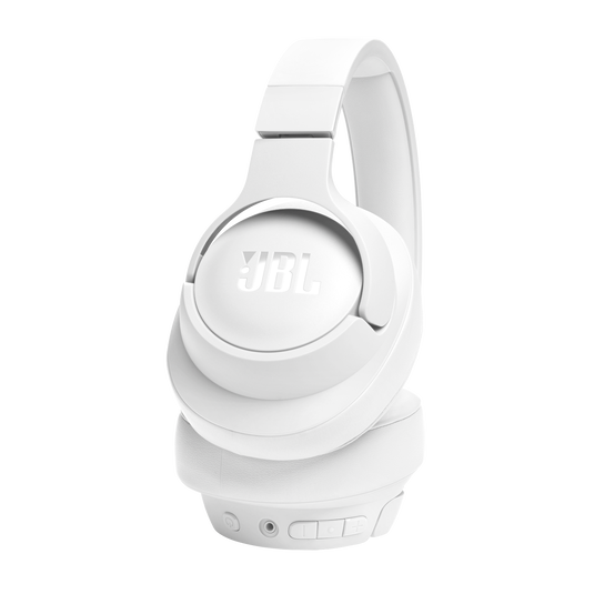 JBL Tune 720BT Wireless Over-ear Headphones with JBL Pure Bass Sound - White