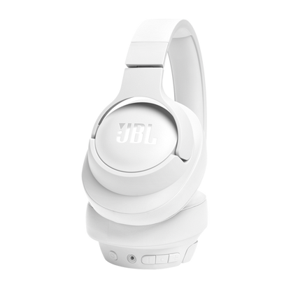 JBL Tune 720BT Wireless Over-ear Headphones with JBL Pure Bass Sound - White