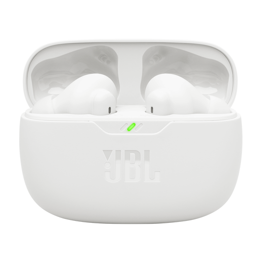 JBL Vibe Beam True Wireless JBL Deep Bass Sound Earbuds - White