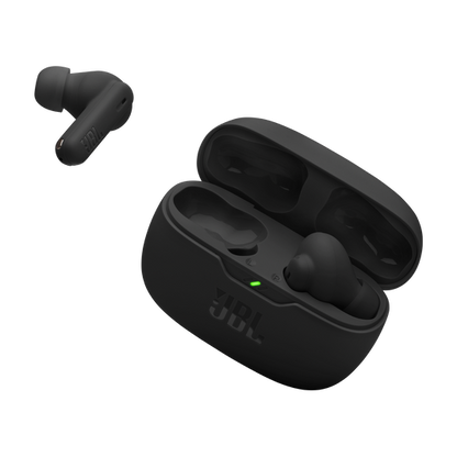 JBL Vibe Beam True Wireless JBL Deep Bass Sound Earbuds - Black