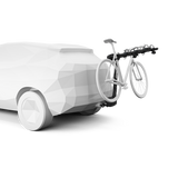 Thule Apex XT 4-Bike Hitch Rack Black back view