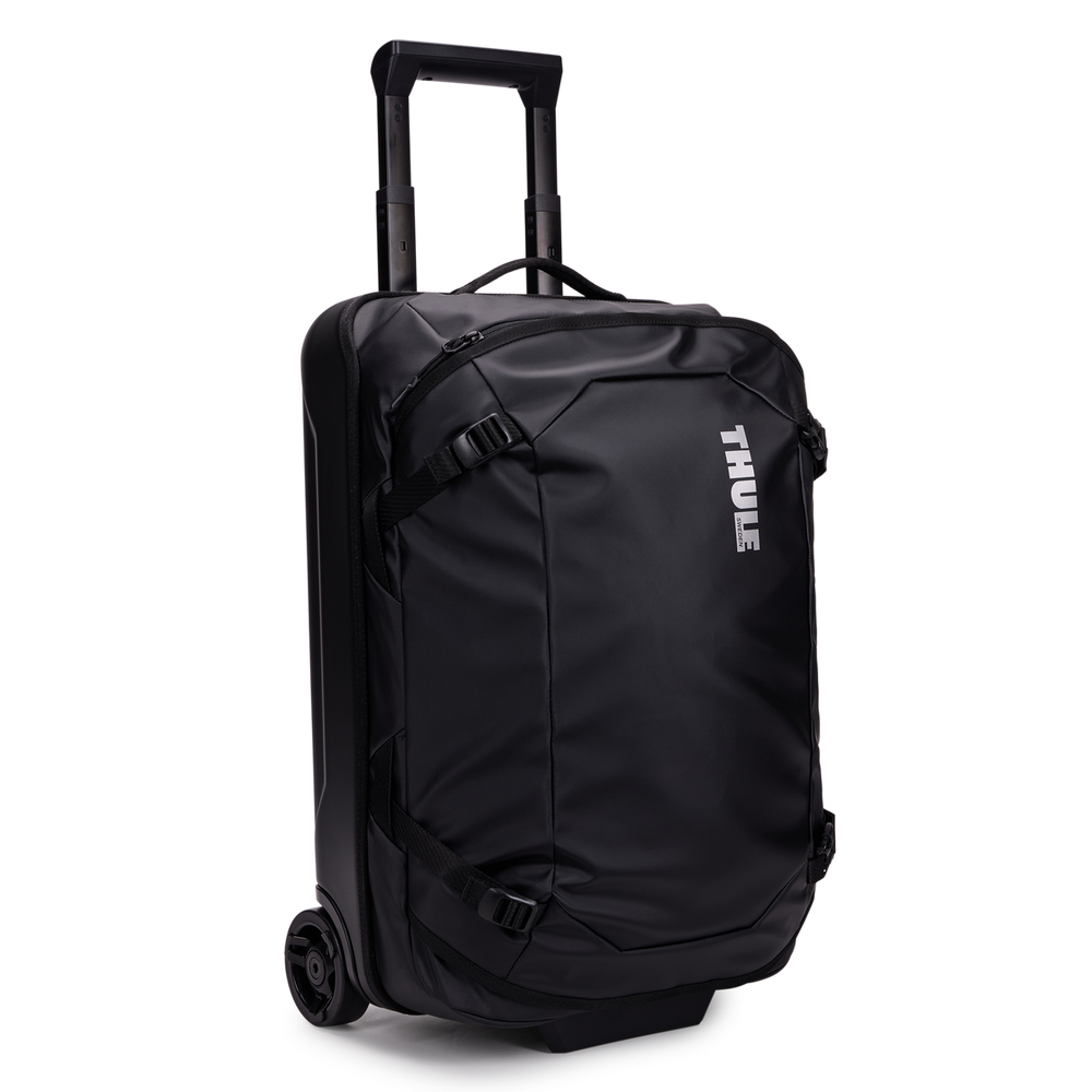 Thule Chasm Carry-On Wheeled Duffle Suitcase 40L Black front view