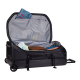 Thule Chasm Check-In Wheeled Duffle Suitcase 110L Black open view