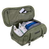 Thule Chasm Duffel Bag 30L - Olivine open view