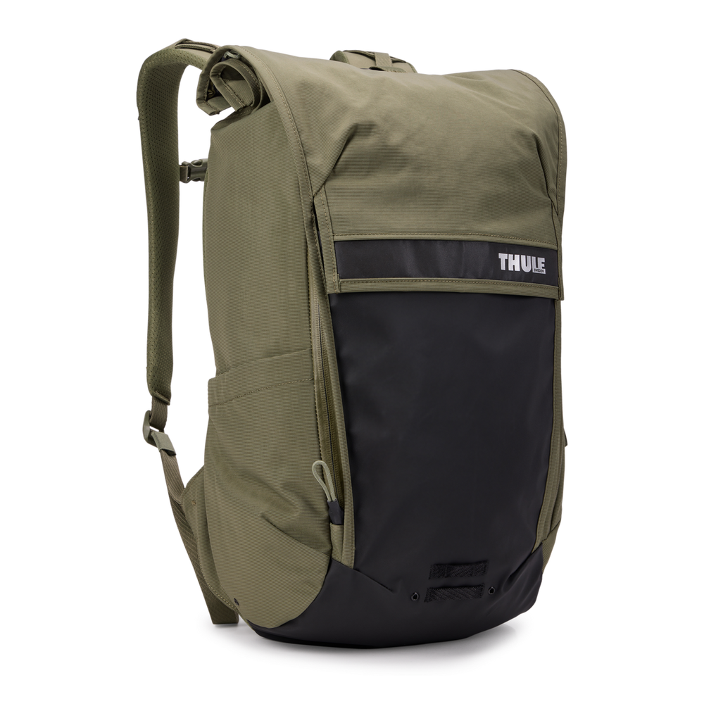 Thule Paramount Bike Commute Backpack 20L - Soft Green front view