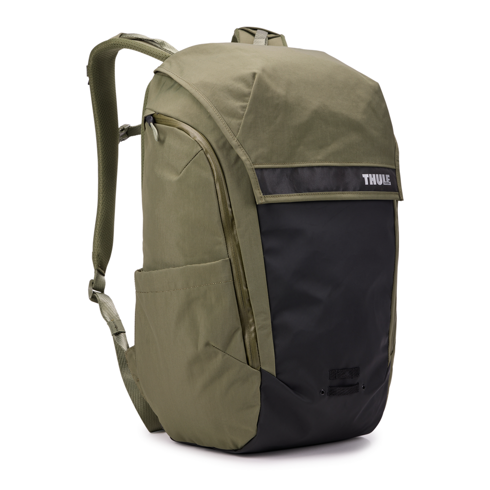 Thule Paramount Bike Commute Backpack 28L - Soft Green front view