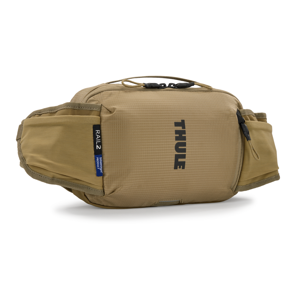 Thule Rail Hip Pack 2L Faded Khaki front view