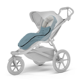 Thule Stroller Footmuff - Mid Blue open view