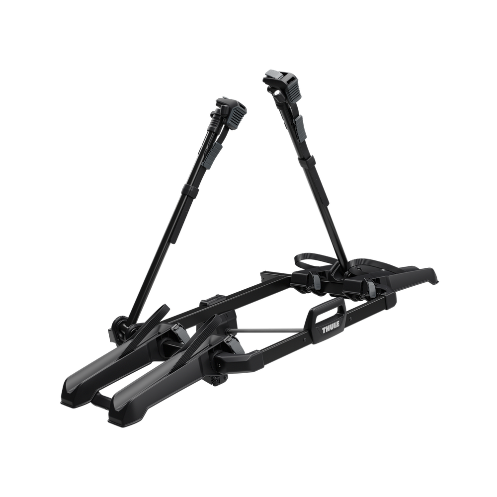 Thule OutPace 2-Bike Hitch Platform Rack Black front view