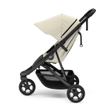 Thule Spring 2 Compact All-Terrain Stroller Soft Beige back view