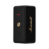 Marshall Emberton III Portable Bluetooth Speaker - Black & Brass front grille detail