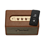 Marshall Acton III Bluetooth Speaker - Brown three-quarter angle view
