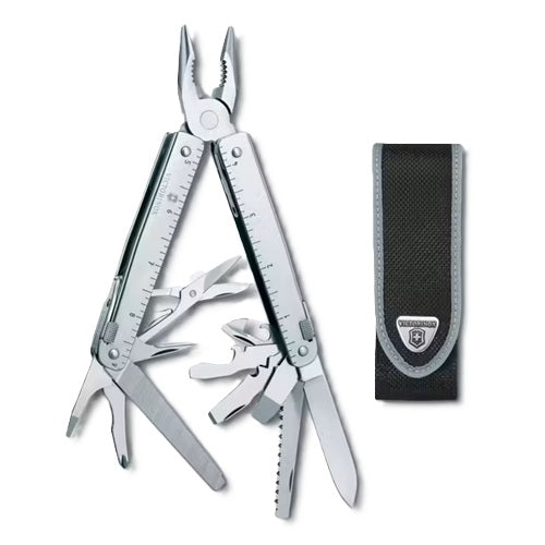 Victorinox Swiss Tool X Folding Tool - Silver/Silver
