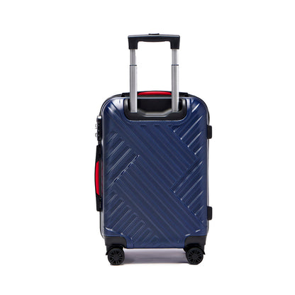 LUNA Ella 3Pc ABS Luggage Set (20 inches, 24 inches, 28 inches) - Navy