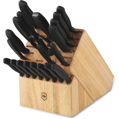 Victorinox Swiss Classic 22-Pc Knife Block Set - Black