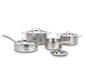 Cuisinart 8Pc, Vintage Hand Hammered Tri-Ply Cookware Set