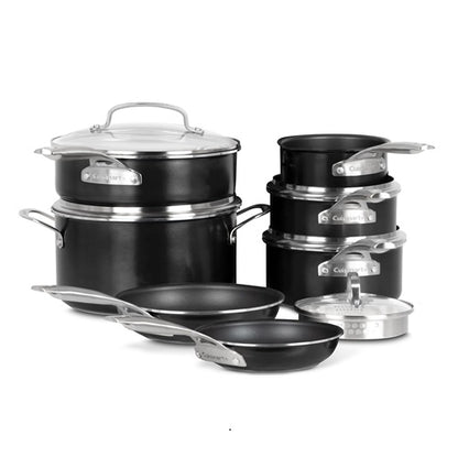 Cuisinart 12Pc Green Chef Pro Aluminum Cookware Set