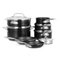 Cuisinart 12Pc Green Chef Pro Aluminum Cookware Set