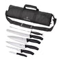 Victorinox Swiss Classic 7Pc BBQ Cutlery Roll Set - Black