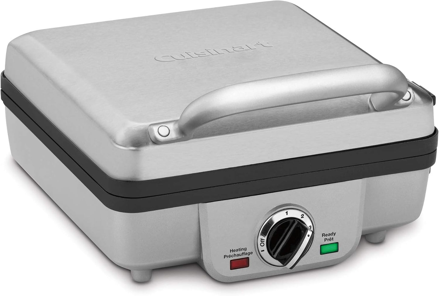 Cuisinart Belgian Waffle Maker with Pancake Plate - Silver