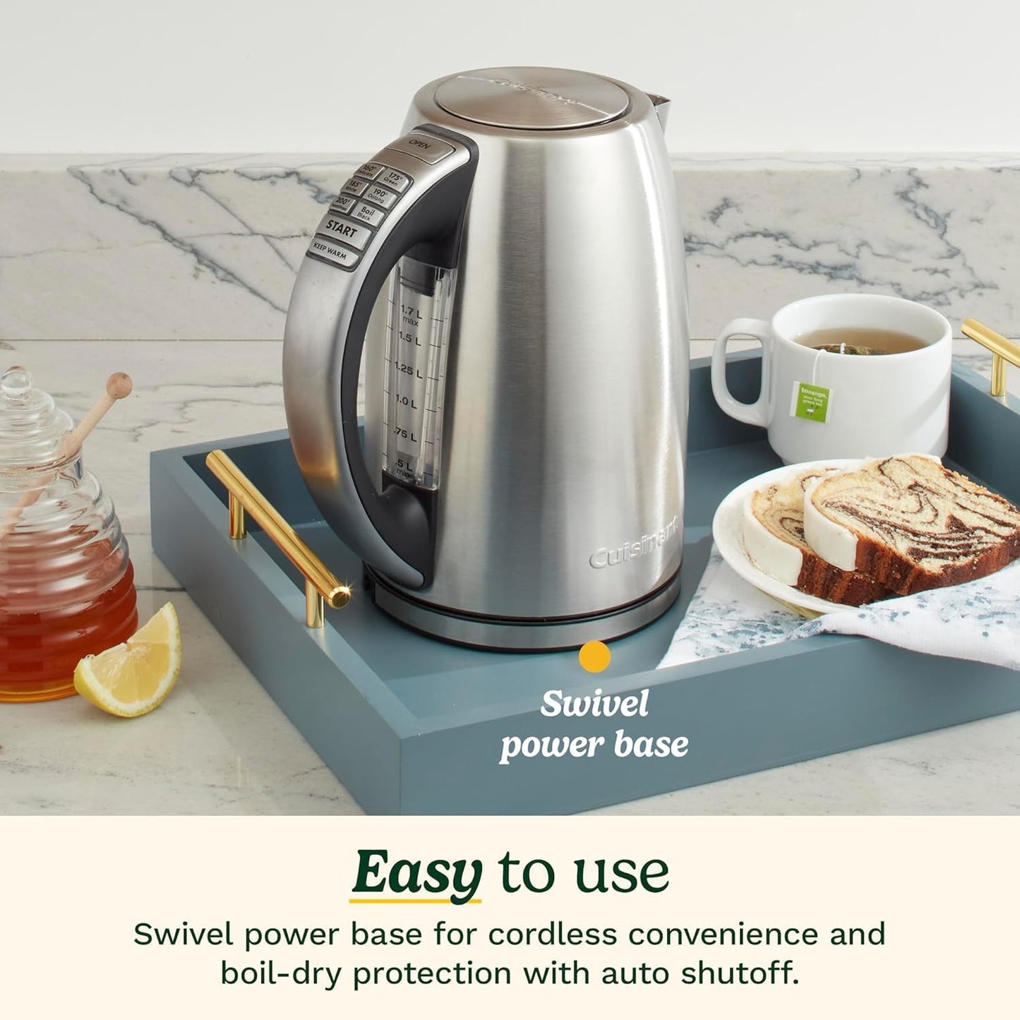Cuisinart PerfecTemp Cordless Electric Kettle