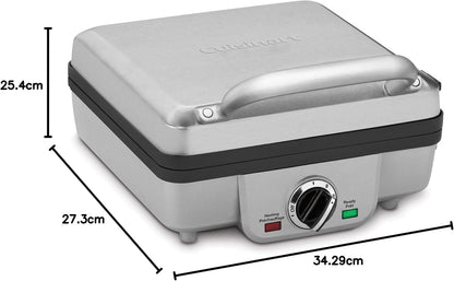 Cuisinart Belgian Waffle Maker with Pancake Plate - Silver