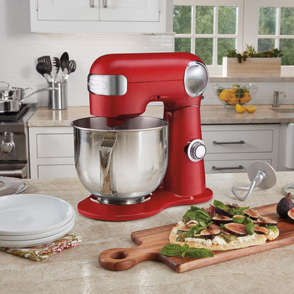 Cuisinart Precision Master™ 5.5Qt (5.2L) Stand Mixer - Red