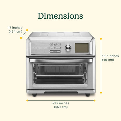 Cuisinart Stainless Steel Air Fryer Toaster Oven with Digital Display