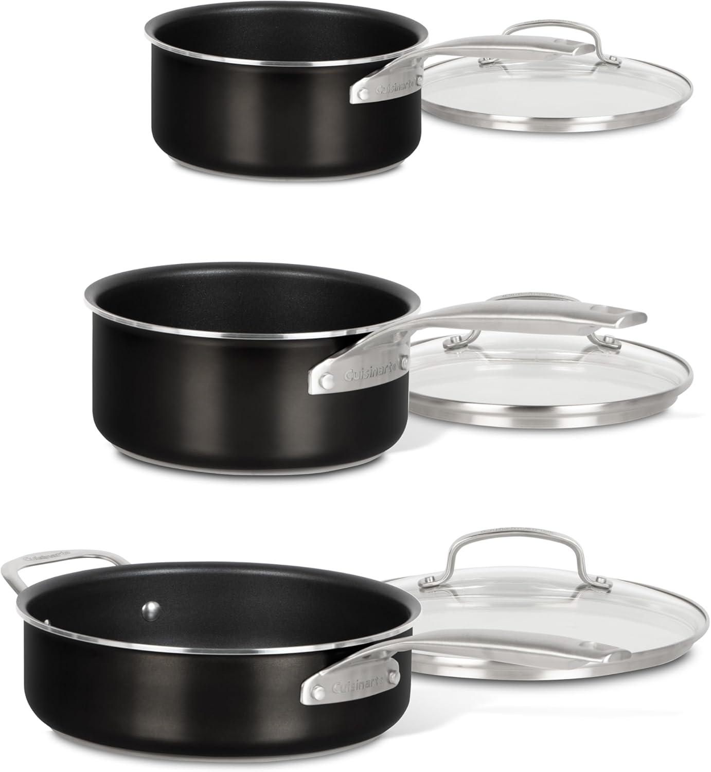 Cuisinart 12Pc Green Chef Pro Aluminum Cookware Set