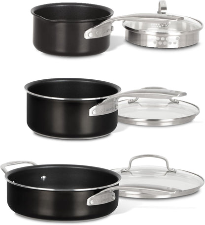Cuisinart 10Pc Green Chef Pro Stainless Steel Cookware Set