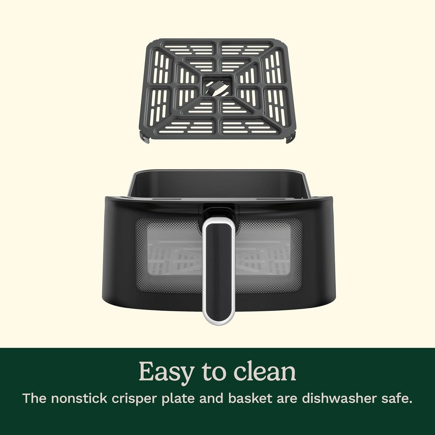 Cuisinart Black/Silver 5.6-L Counter Air Fryer