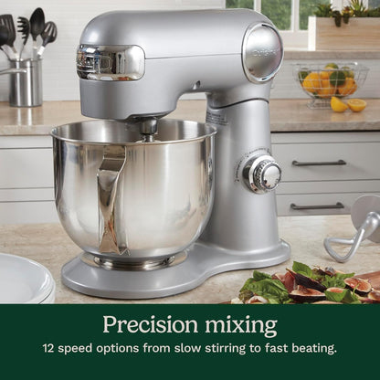 Cuisinart Precision Master™ 5.5Qt (5.2L) Stand Mixer - Silver