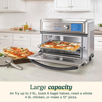Cuisinart Stainless Steel Air Fryer Toaster Oven with Digital Display