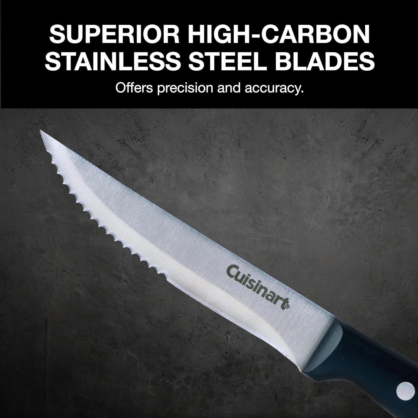 Cuisinart 6Pc Triple-Rivet Steak Knife Set