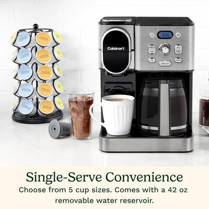 Cuisinart 12-Cup Coffeemaker & Single Serve Brewer