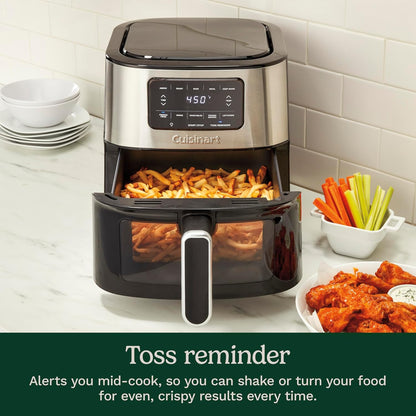 Cuisinart Black/Silver 5.6-L Counter Air Fryer