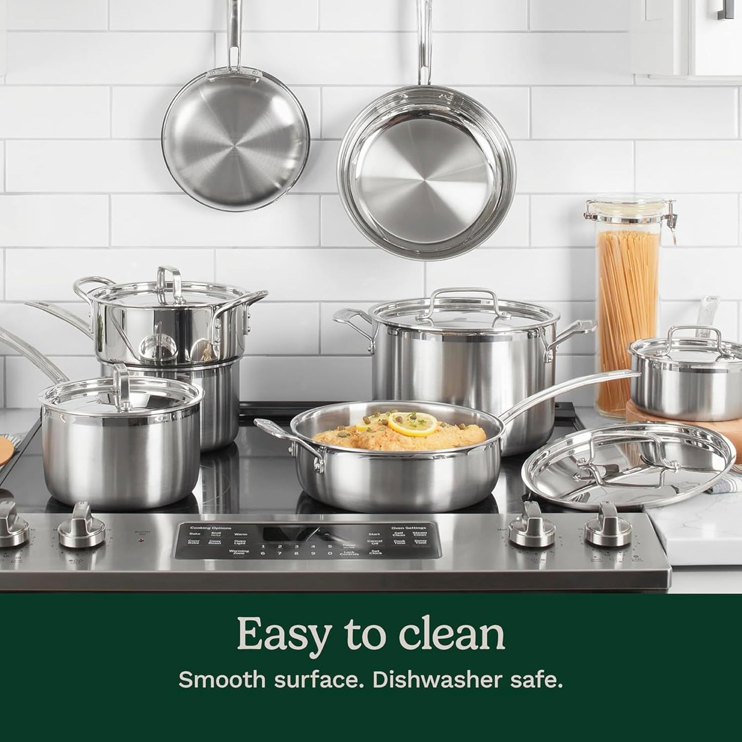 Cuisinart 12Pc, Multiclad Pro Tri-Ply Stainless Steel Cookware Set