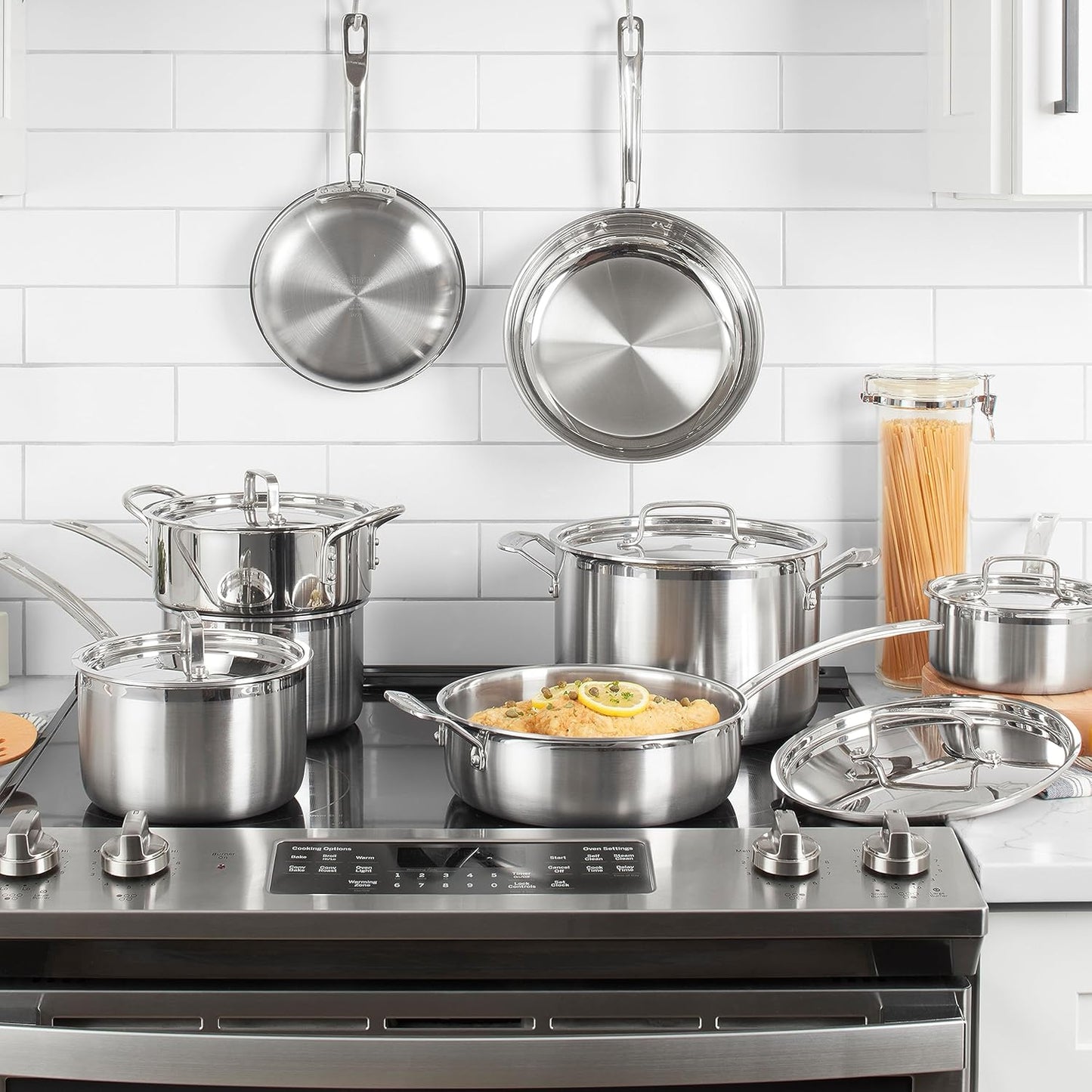Cuisinart 12Pc, Multiclad Pro Tri-Ply Stainless Steel Cookware Set